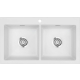 Zlew SystemCeram MERA TWIN SATIN 20 (50620120)