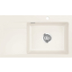 Zlew SystemCeram STEMA 86SL | komora PRAWA | MAGNOLIE 10 (połysk) (50100110)