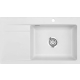 Zlew SystemCeram STEMA 86SL | komora PRAWA | SATIN 20 (50100120)