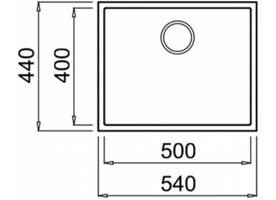 __WYSYŁKA 24H__ | Zlew TEKA SQUARE 50.40 TG ARTIC WHITE | biały arktyczny (115230024)