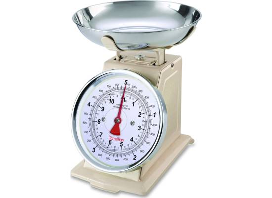 __WYSYŁKA 24H*__ | Mechaniczna waga kuchenna Terraillon 14475 TRADITION cream
