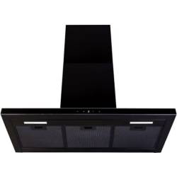Okap przyścienny VDB T-LOOK 90 BLACK | 670 m3/h