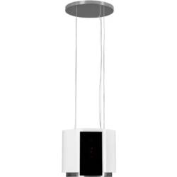Okap wyspowy VDB ISLA GLASS WHITE
