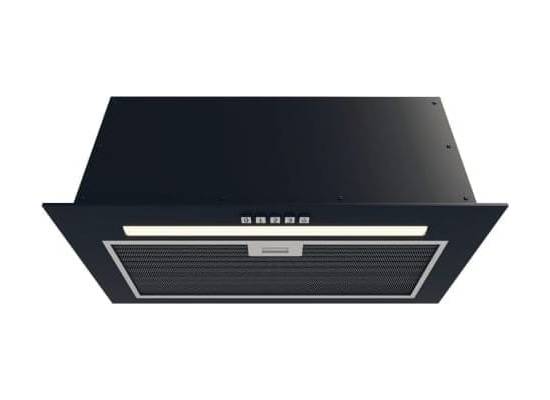 _wysyłka 24h*_ Okap do zabudowy VDB BOX-MAX 60 BLACK (szkło czarne) | 645 m3/h