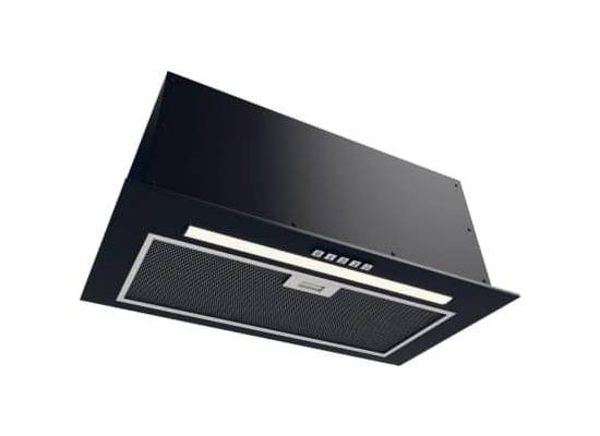 _wysyłka 24h*_ Okap do zabudowy VDB BOX-MAX 60 BLACK (szkło czarne) | 645 m3/h