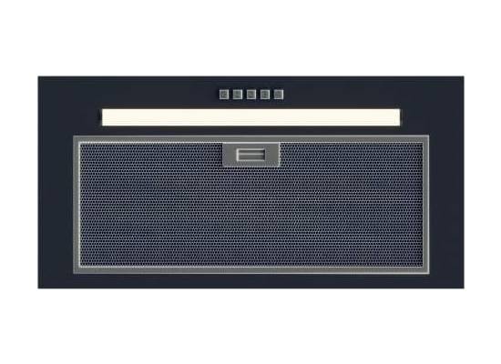 _wysyłka 24h*_ Okap do zabudowy VDB BOX-MAX 60 BLACK (szkło czarne) | 645 m3/h
