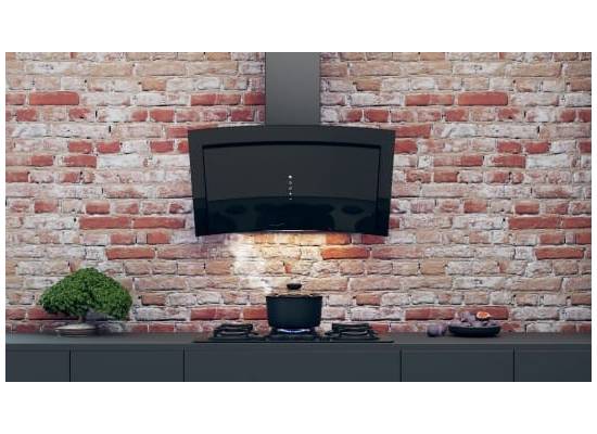_wysyłka 24h*_ Okap przyścienny VDB GENIUS 90 BLACK