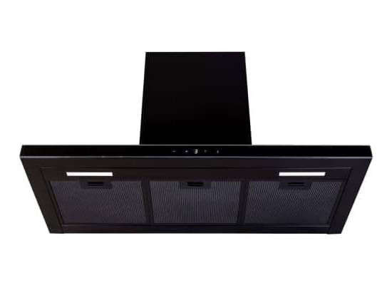 Okap przyścienny VDB T-LOOK 90 BLACK | 670 m3/h