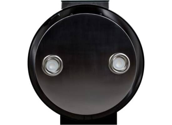 _wysyłka 24h*_ Okap przyścienny VDB TUBE-P GLASS BLACK