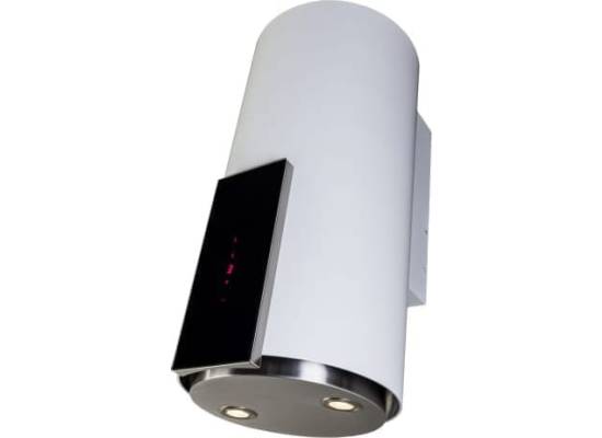 Okap przyścienny VDB TUBE-P GLASS WHITE