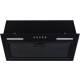 _wysyłka 24h*_ Okap do zabudowy VDB BOX-S 60 GLASS BLACK (szkło czarne) | 420 m3/h