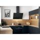 _wysyłka 24h*_ Okap przyścienny VDB IQ 60 H2H BLACK | 715 m3/h