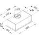 _wysyłka 24h*_ Okap do zabudowy VDB TOP-BOX GLASS 60 BLACK