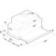 Okap teleskopowy VDB VECTOR PRO 60 WHITE
