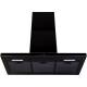 Okap przyścienny VDB T-LOOK 90 BLACK | 670 m3/h